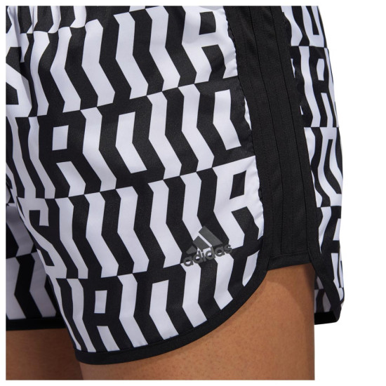 Adidas Γυναικείο σορτς running Marathon 20 Graphic
